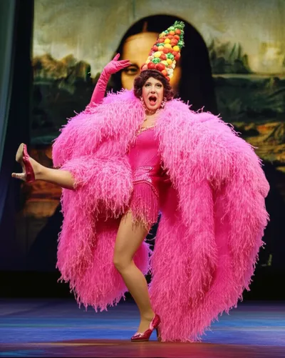 Illustration burlesqued