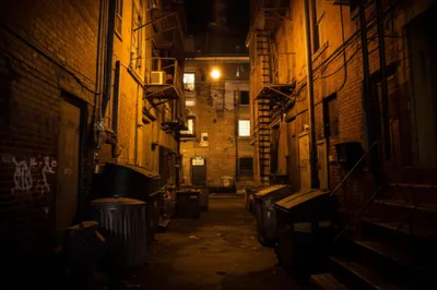 Illustration alleyways