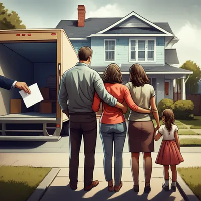 Illustration evicting