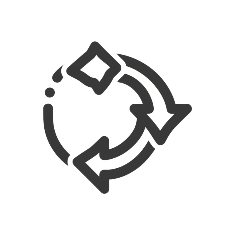 Visuelle Darstellung für das Wort „repeated" - Wiederholen, erneut sagen