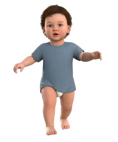 Illustration toddler