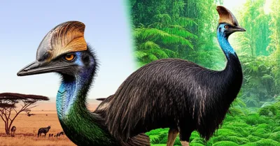 Illustration ratites