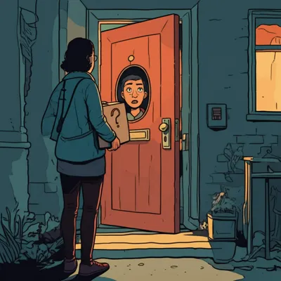 Illustration disobliging - Image 1