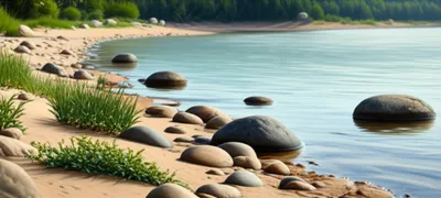 Illustration strand - Image 1