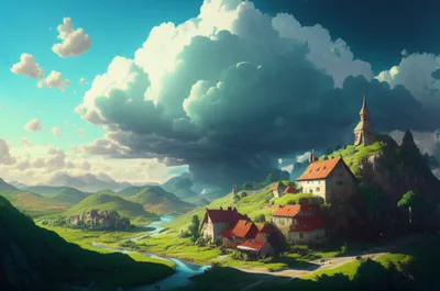 Illustration clouds - Image 1