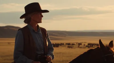 Illustration cowgirl