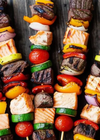 Illustration brochettes