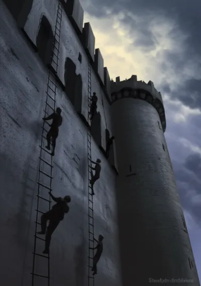 Illustration escalades