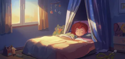 Illustration sleeping - Image 1