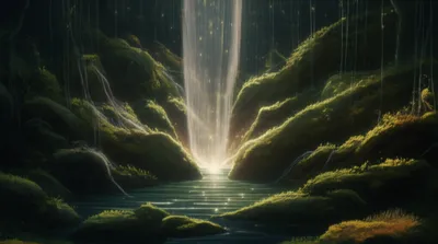 Illustration fountain - Image 1