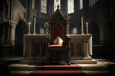 Illustration throne - Image 1