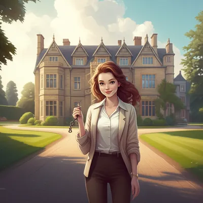 Illustration heiress