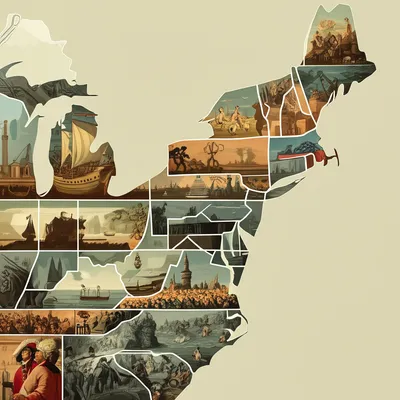 Illustration colonial - Image 1