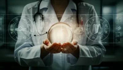 Illustration pseudoscientific