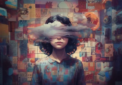 Illustration blindfolds - Image 1