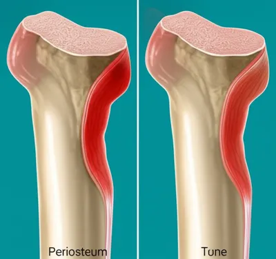 Illustration periostitis
