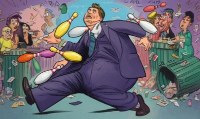 Illustration baboons - Image 1