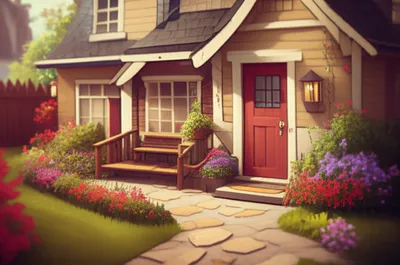 Illustration casita - Image 1