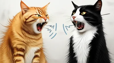 Illustration caterwauling - Image 1