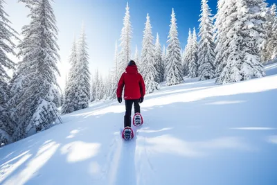 Illustration snowshoe - Image 1