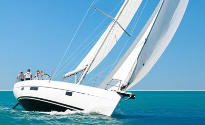 Illustration yachting