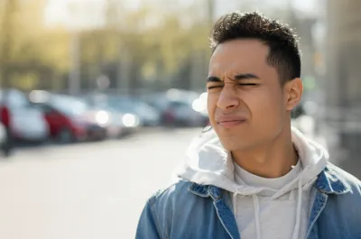 Illustration squinting - Image 1