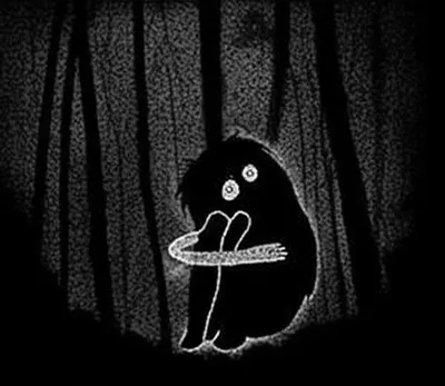 Illustration fearful - Image 1