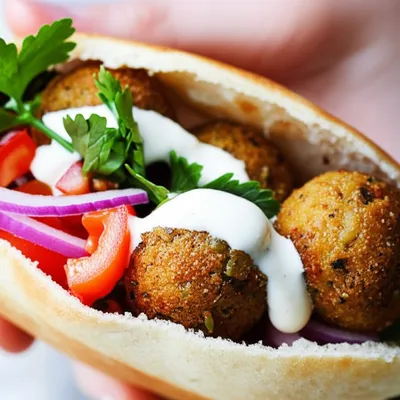 Illustration falafel