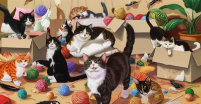 Illustration clutter - Image 1