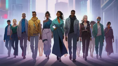 Illustration vogue - Image 1