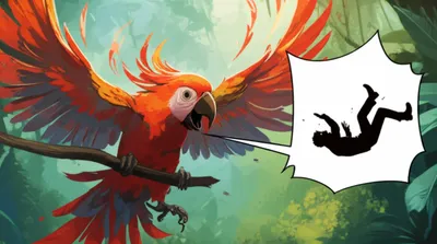 Illustration squawk - Image 1