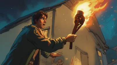 Illustration burn - Image 1