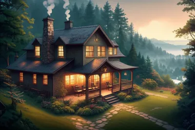 Illustration lodge - Image 1