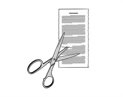 Illustration scissored - Image 1