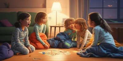 Illustration sleepover - Image 1