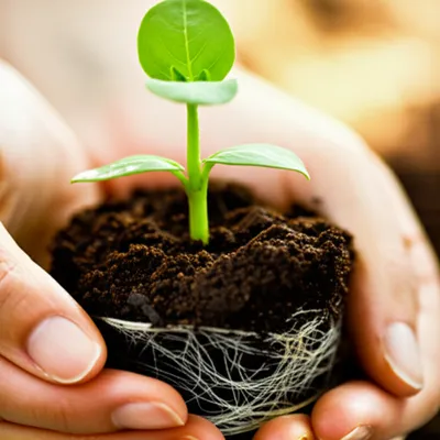 Illustration cupped - Image 1