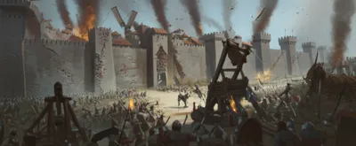 Illustration besieging - Image 1