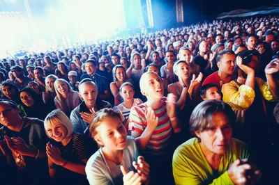 Illustration spectators