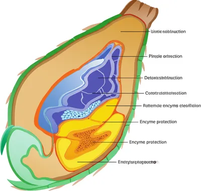 Illustration hepatopancreas