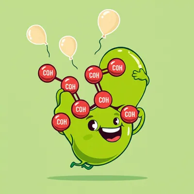 Illustration decarboxylated