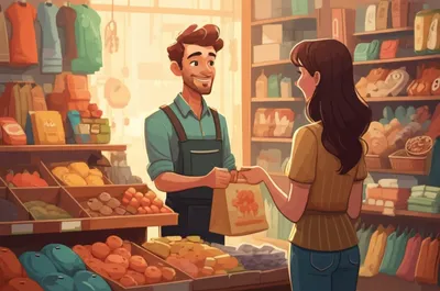 Illustration retailing