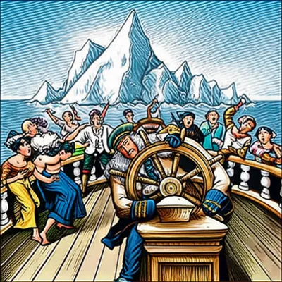 Illustration mismanaging