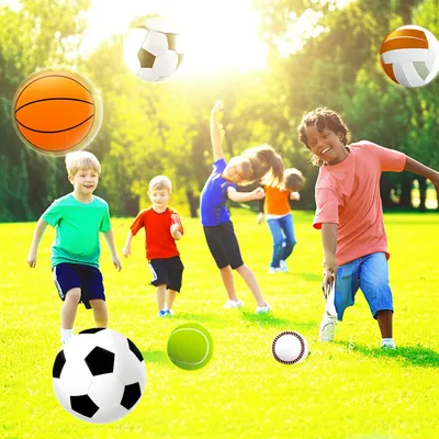 Illustration ballgames