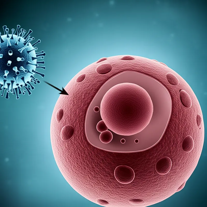 Illustration visuelle du mot « infection » - Infection, contamination