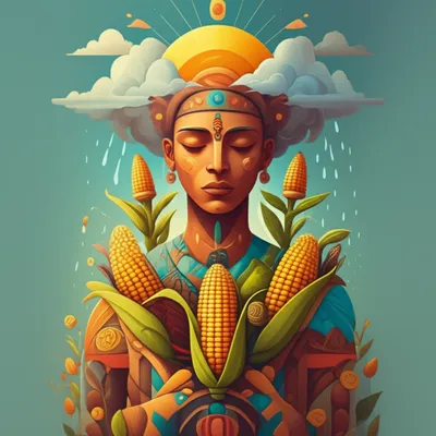 Illustration kachinas