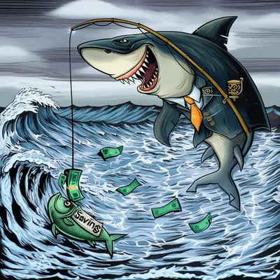 Illustration sharks - Image 1