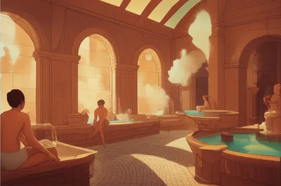 Illustration bagnio - Image 1