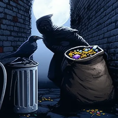 Illustration thief - Image 1