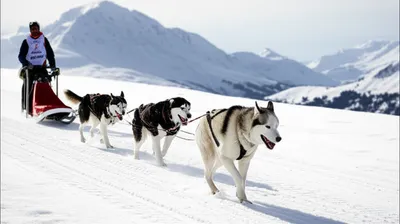 Illustration husky - Image 1