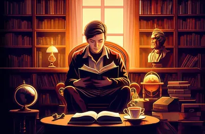 Illustration intellectuals